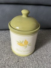 Vintage Biscuit Barrel Lemon