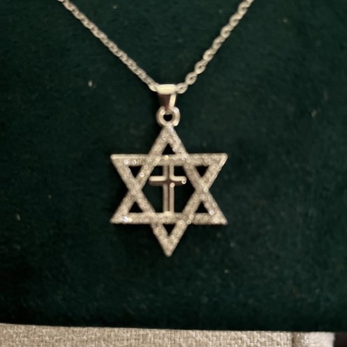 Jewish star religious cross