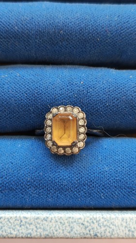 Vintage tiger eye cluster - vintage,