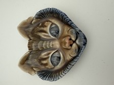 VINTAGE WADE CAT FACE PIN TRAY