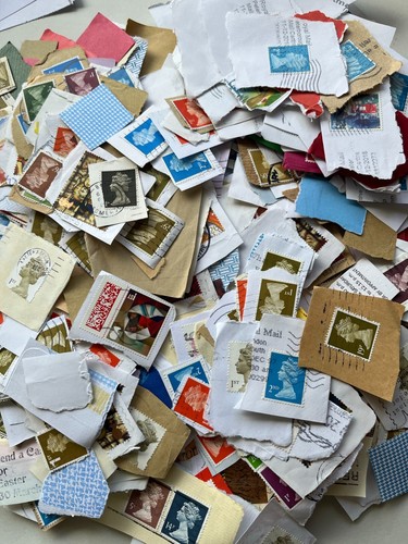 1kg british stamps mixed - 1kg,