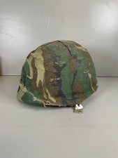 Vintage Original Vietnam War Era Helmet M1 with Liner & Mitchell Cover