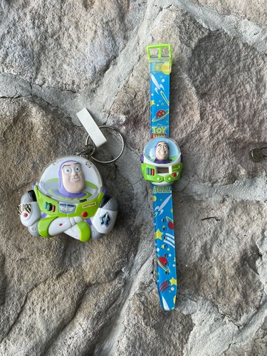 Buzz lightyear watch and key - buzz,