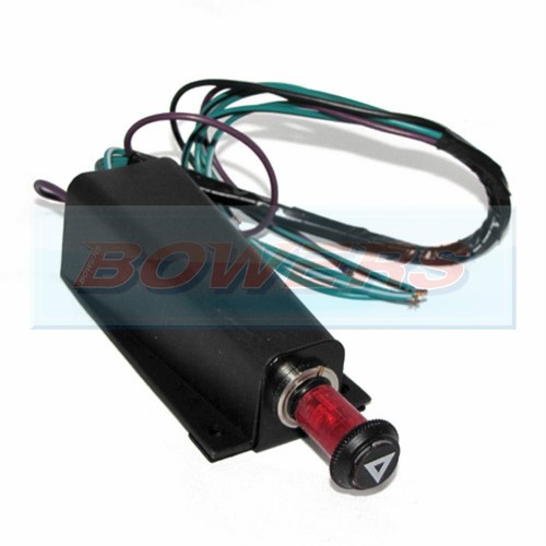 12v classic car hazard warning - car,