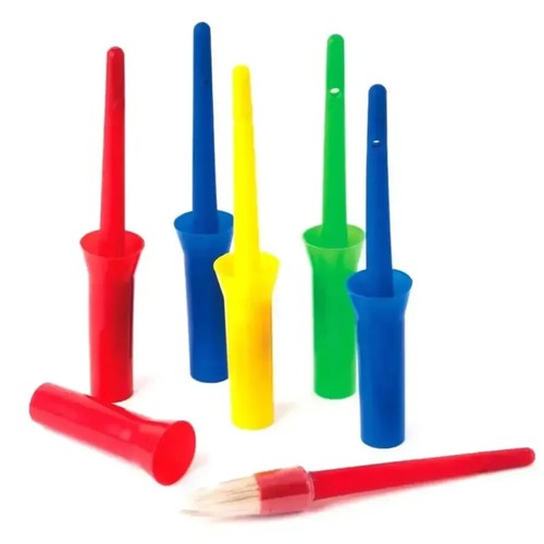Hoof oil brush with cover - brush,