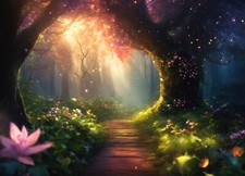 MYSTICAL FAIRY WOODLAND FOREST