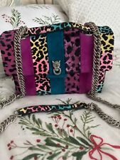 Moda In Pelle Leather Suede Calfhair Mix Bag