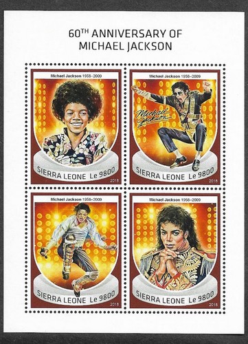 Michael jackson special stamps - michael,