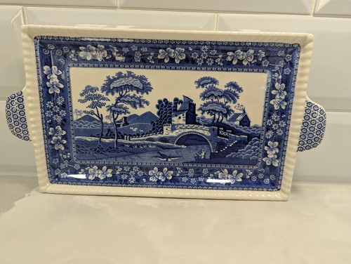 Spode handled rectangular - spode,