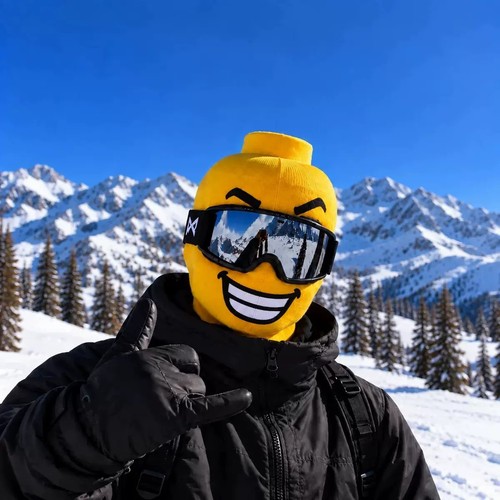 Lego yellow face balaclava - face,