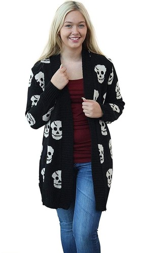 Ladies gothic halloween skull - gothic,