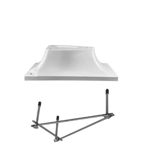 White bolt base stand with - 3,