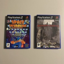 Space Invader Anniversary & Invasion Day PS2 PlayStation 2 Both Complete Nr Mint