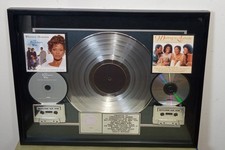 RIAA CERTIFIED SALES AWARD WHITNEY HOUSTON The Preacher's Wife  2M copies Sales'
