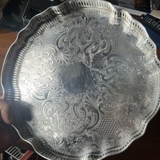 Mappin & Webb Engraved Silver