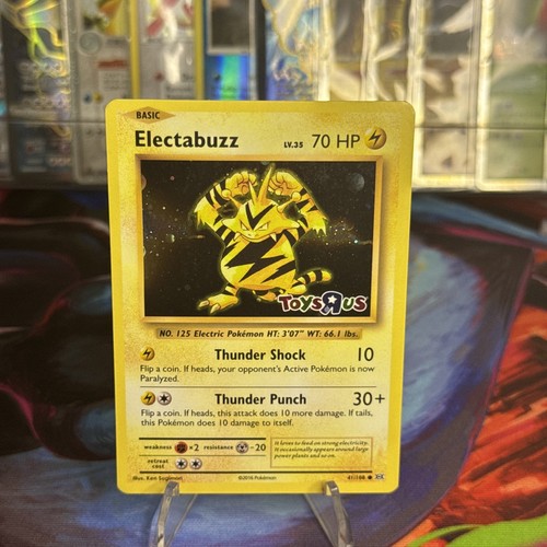 Electabuzz holo toys us - electabuzz, r