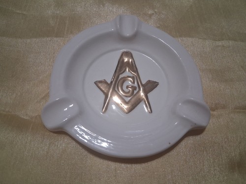Vintage masonic ceramic - 5",