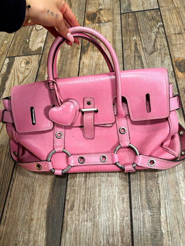 Luella pink pebbled leather - pink,