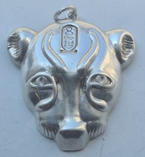 Goddess of Egypt Sekhmet Lioness Head Pendant of 