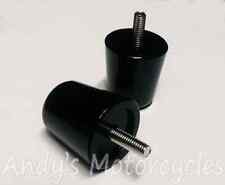 Aprilia RS50 (1995-2005) & RS125 (1993-2013) Handlebar Bar Ends - Anodised Black