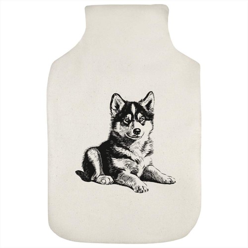 Husky puppy hot water - , puppy'