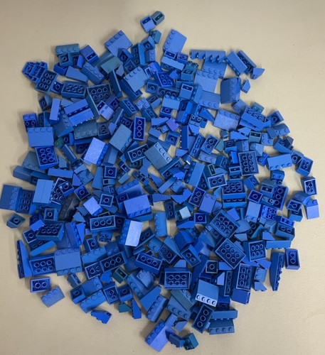 Lego 100 blue slopes - lego, bundle