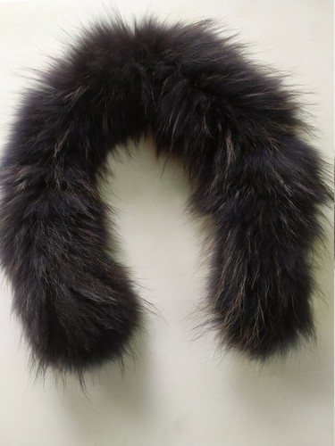 Real fox fur - hood, in