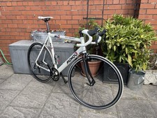 Monoc TC2 Project Road Bike, Shimano Tiagra Groupset In White With Carbon Parts