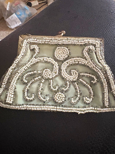 Antique french beaded - french,