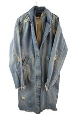 ZARA Trafaluc Blue Denim Coat