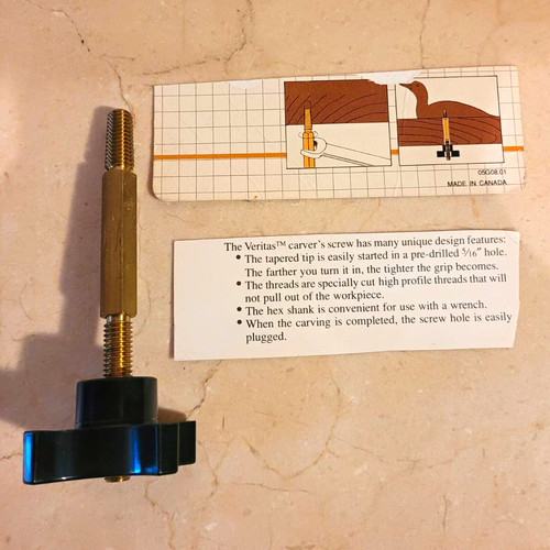 Veritas carver screw - veritas,