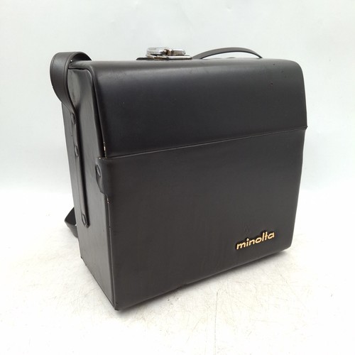 Minolta black camera bag hard - minolta,