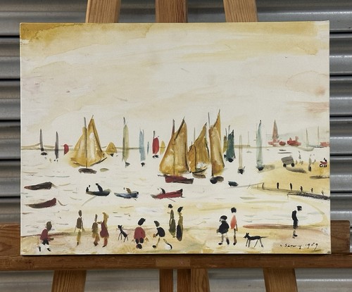 Lowry yachts painting - l.s,