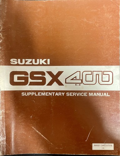 Genuine factory suzuki gsx400 - factory,