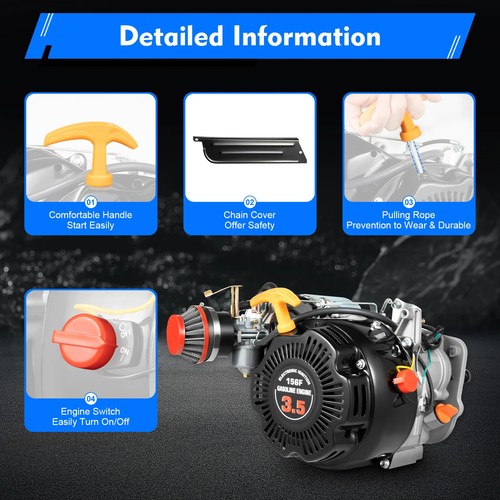 Gasoline engine set - engine, 110cc