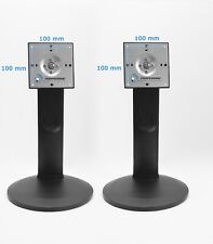 4x Monitor  Adjustable Stand vesa Mount Bracket 19" 20" 22" 24" 27" 100x100mm