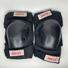 Vintage Roces Black Knee Pads