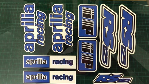 Aprilia rs125 decals - aprilia,
