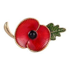 Crystal Enamel Pin Brooch