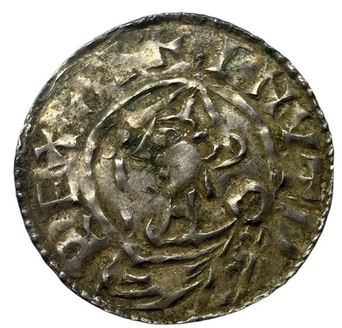 Saxon king cnut penny pointed - saxon,,