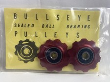 Bullseye Pulleys NOS *RED* For Vintage Campy Shimano Suntour & Others