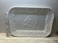 Turkey Embossed Serving Plate