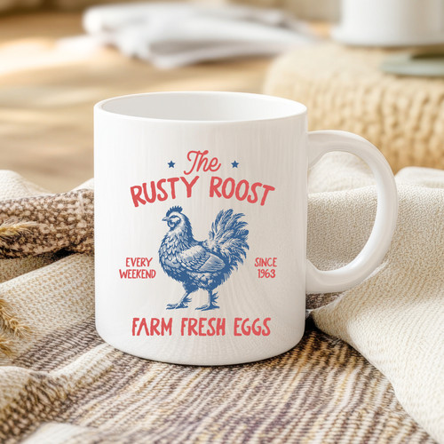 Rusty roost chicken - chicken, coffee