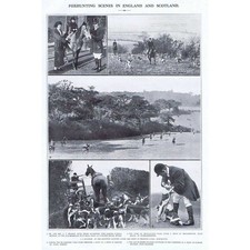FOX HUNTING Scenes in England