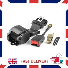 3 Point Safety Seatbelt Kit Front Rear For BMW 3 SERIES E20 E30 E36 E46 E90 E91