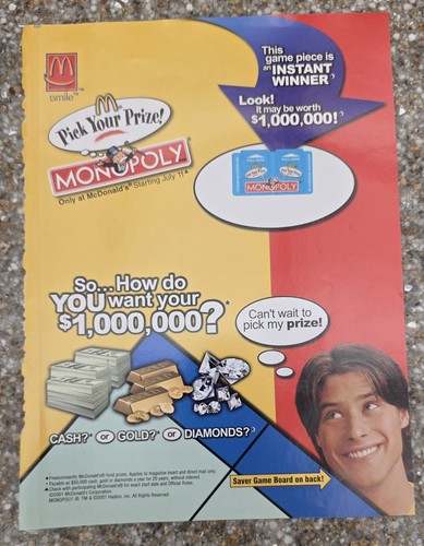 Vintage 2001 mcdonalds - ​vintage,