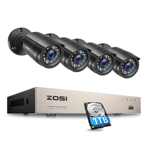 Zosi cctv 8ch 1080p - zosi,