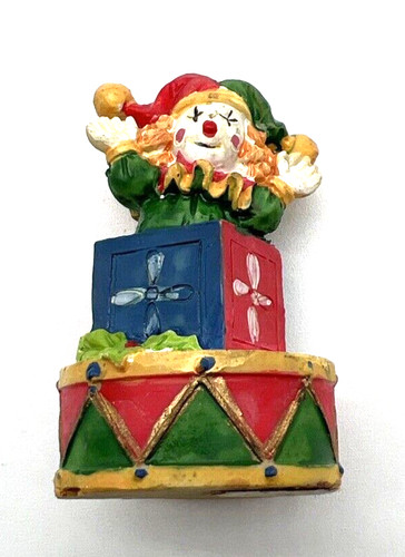 Vtg resin jack the - in, box