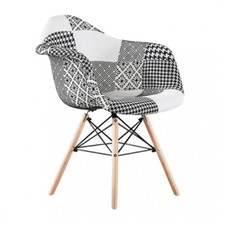 Patchwork Dining Chairs Retro