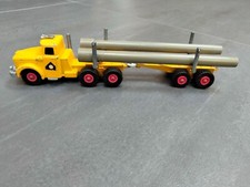 Matchbox Lesney King Size No. K-10 - Scammell Pipe Truck and trailer + 2 pipes